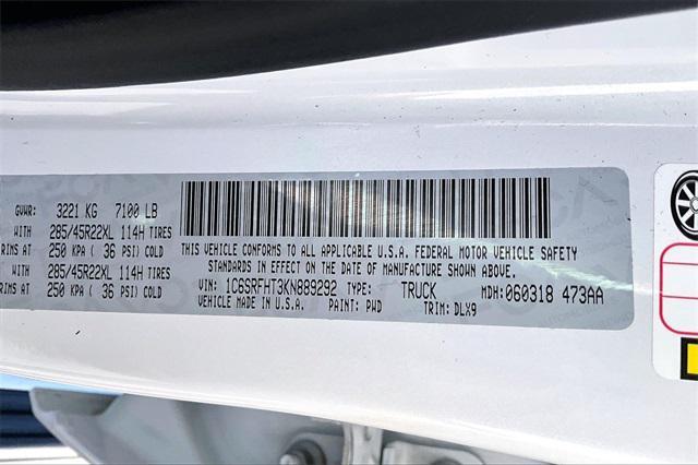 used 2019 Ram 1500 car, priced at $34,787