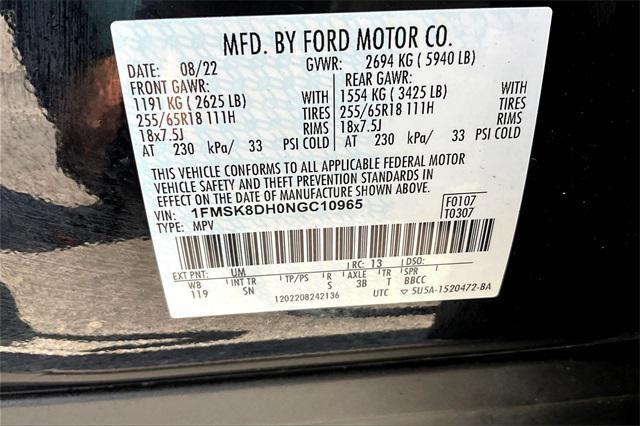 used 2022 Ford Explorer car, priced at $28,499