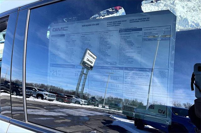 new 2026 GMC Acadia car, priced at $61,085