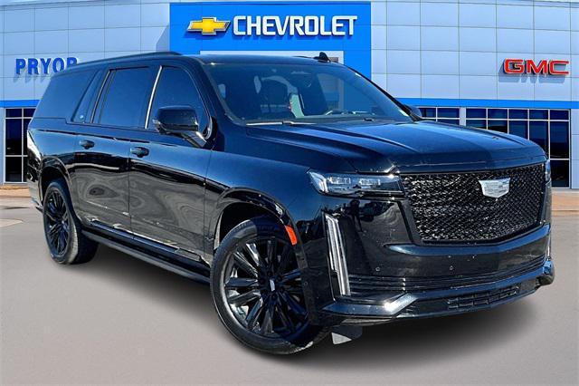 used 2022 Cadillac Escalade ESV car, priced at $59,211