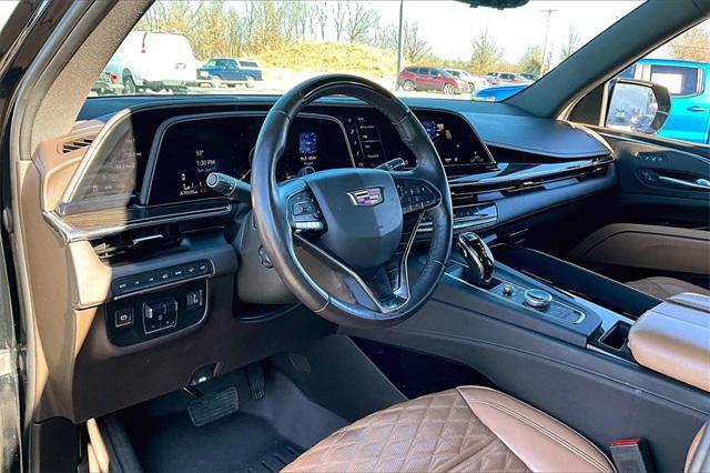used 2022 Cadillac Escalade ESV car, priced at $59,211