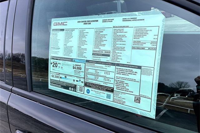 new 2026 GMC Canyon car, priced at $42,588