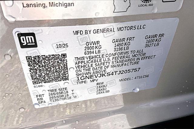 new 2026 Chevrolet Traverse car, priced at $56,380