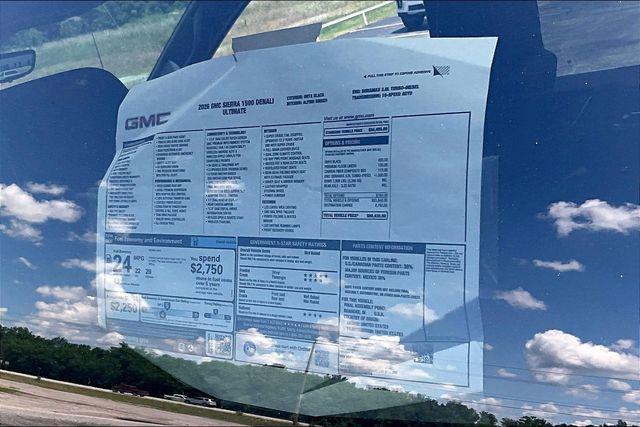 new 2026 GMC Sierra 1500 car, priced at $82,290