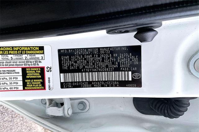 used 2022 Toyota Camry car, priced at $17,220