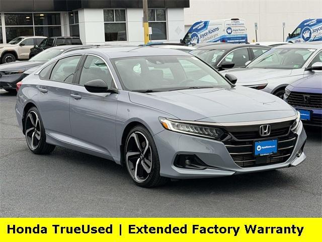 used 2022 Honda Accord car, priced at $20,983