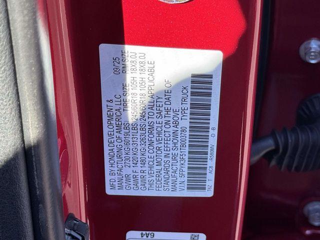 new 2026 Honda Ridgeline car, priced at $45,345