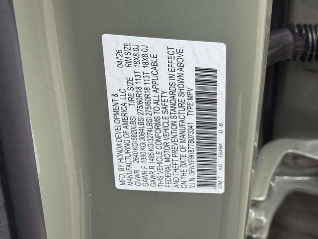 new 2026 Honda Passport car, priced at $55,300