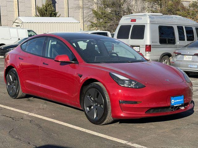 used 2023 Tesla Model 3 car, priced at $25,981