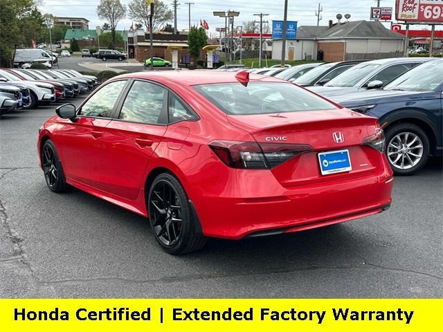 used 2025 Honda Civic Hybrid car, priced at $27,995