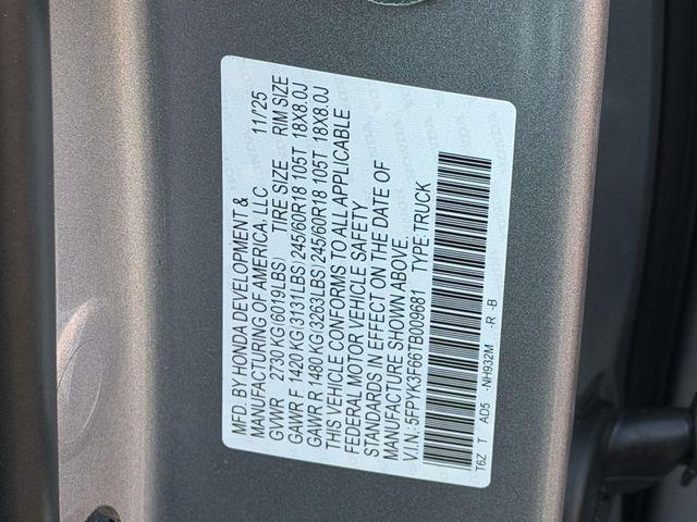 new 2026 Honda Ridgeline car, priced at $47,290