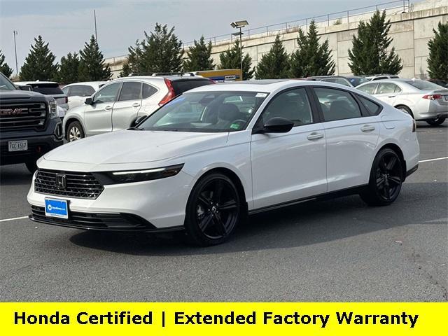 used 2025 Honda Accord Hybrid car, priced at $32,481