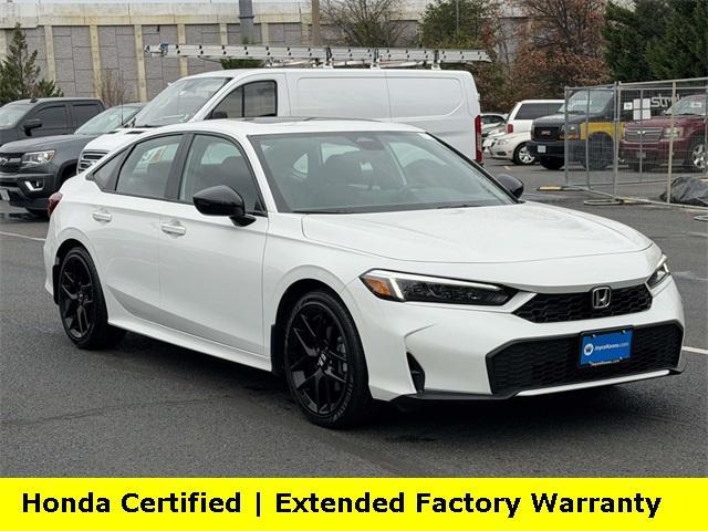 used 2025 Honda Civic Hybrid car, priced at $27,995