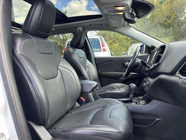 used 2021 Jeep Cherokee car, priced at $17,444