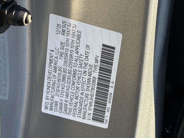 new 2026 Honda Odyssey car, priced at $50,385