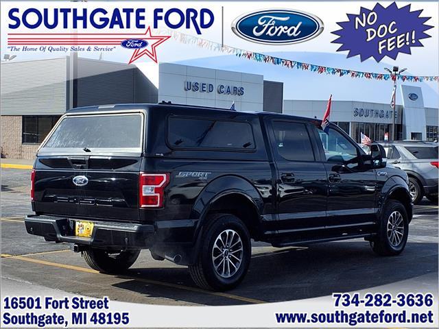 used 2018 Ford F-150 car, priced at $17,995