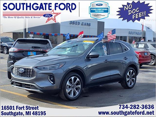 used 2023 Ford Escape car, priced at $25,495