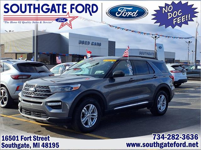 used 2022 Ford Explorer car, priced at $31,995