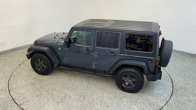 used 2016 Jeep Wrangler Unlimited car, priced at $13,196