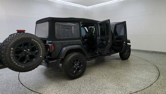 used 2021 Jeep Wrangler Unlimited car, priced at $23,994