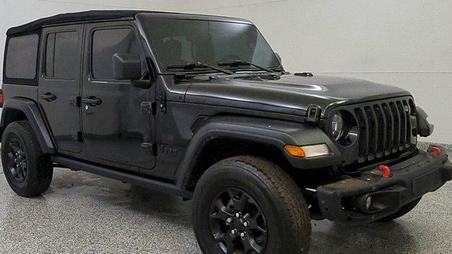 used 2021 Jeep Wrangler Unlimited car, priced at $23,994