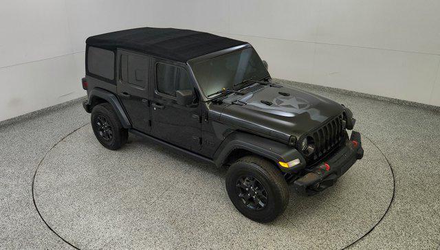used 2021 Jeep Wrangler Unlimited car, priced at $23,994