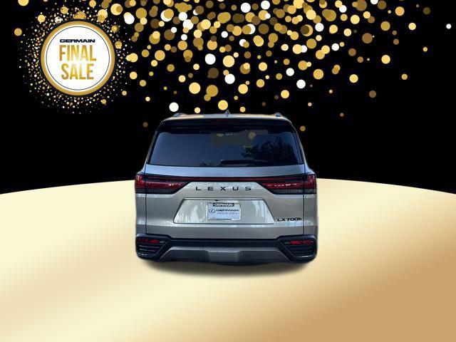 new 2025 Lexus LX 700h car, priced at $118,424