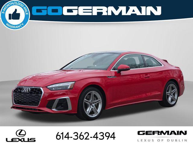 used 2021 Audi A5 car, priced at $35,495