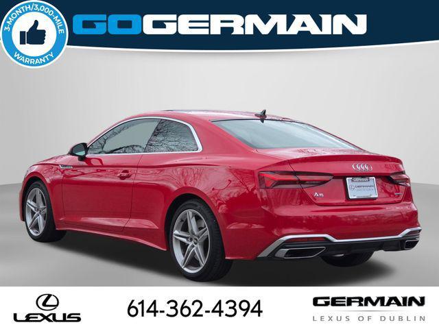 used 2021 Audi A5 car, priced at $35,495
