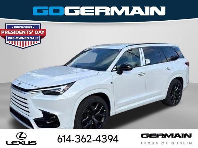 new 2026 Lexus TX 500h car, priced at $74,096