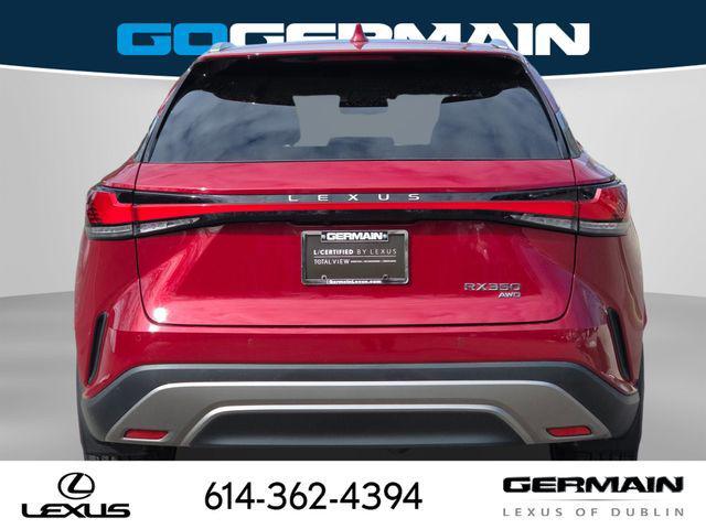 used 2025 Lexus RX 350 car, priced at $58,635