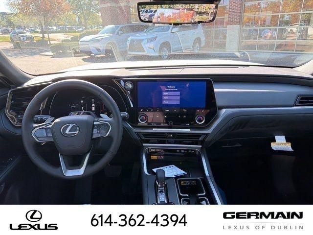 new 2026 Lexus TX 500h car, priced at $74,482