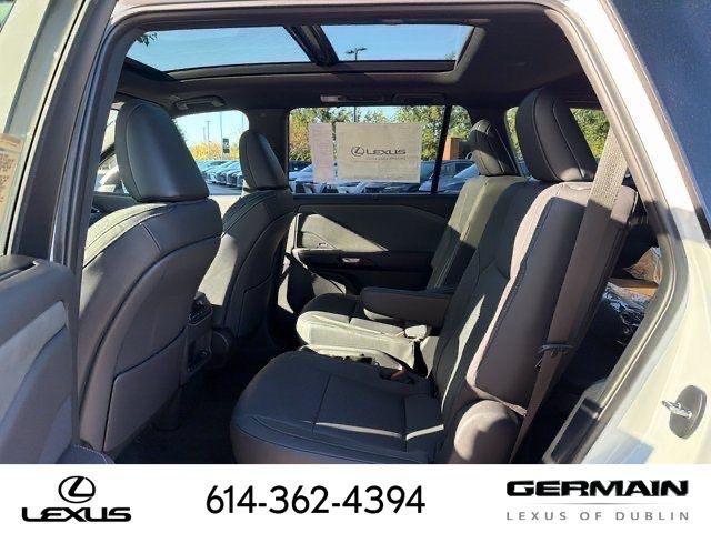 new 2026 Lexus TX 500h car, priced at $74,482