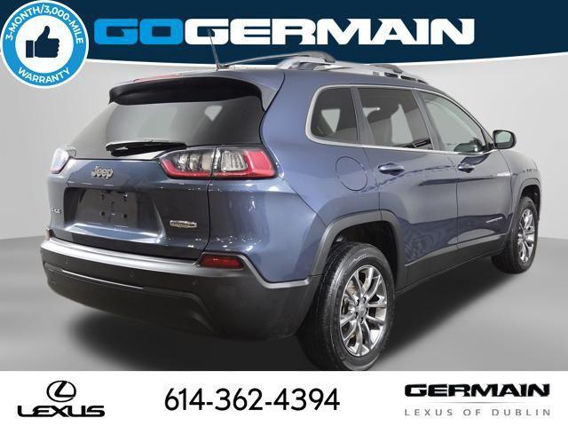 used 2021 Jeep Cherokee car, priced at $17,487