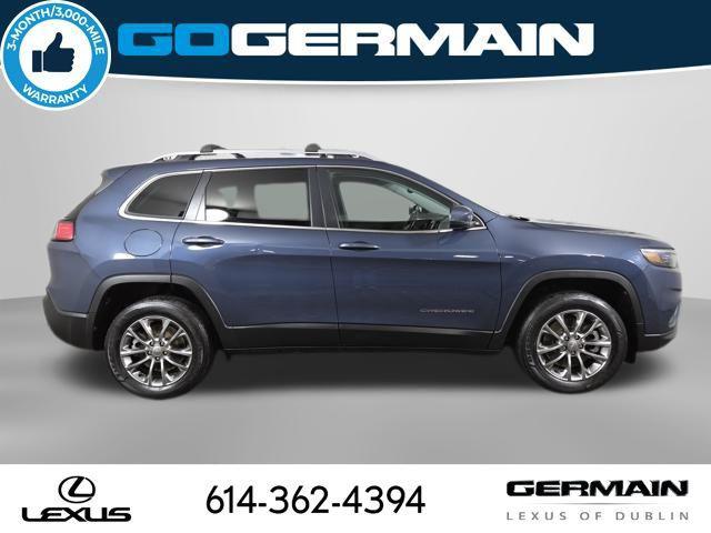 used 2021 Jeep Cherokee car, priced at $17,487