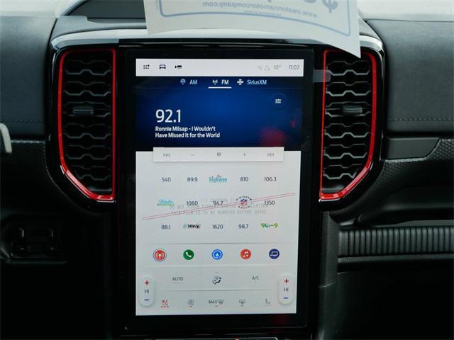 new 2025 Ford Ranger car, priced at $56,965