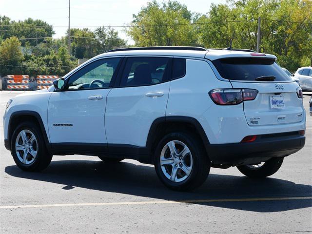 used 2024 Jeep Compass car, priced at $19,999