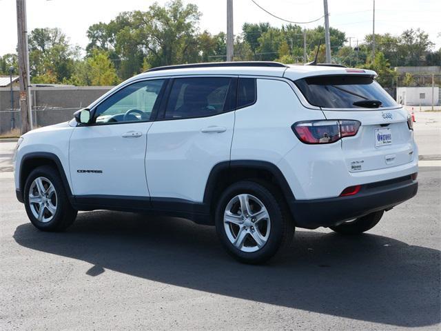 used 2024 Jeep Compass car, priced at $19,999