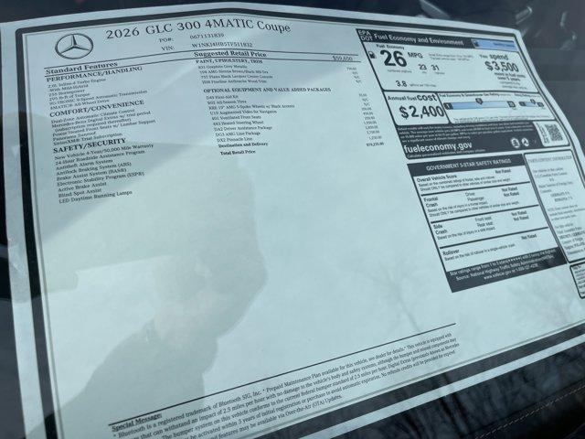 new 2026 Mercedes-Benz GLC 300 car