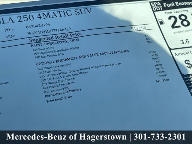 new 2026 Mercedes-Benz GLA 250 car