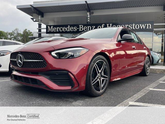 used 2024 Mercedes-Benz C-Class car, priced at $41,288
