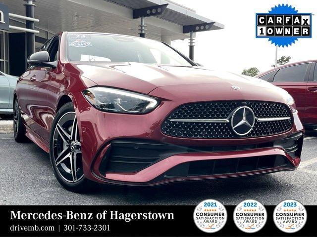 used 2024 Mercedes-Benz C-Class car, priced at $41,288
