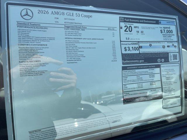 new 2026 Mercedes-Benz AMG GLE 53 car