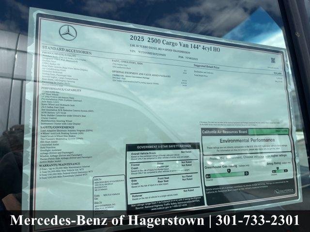 new 2025 Mercedes-Benz Sprinter 2500 car