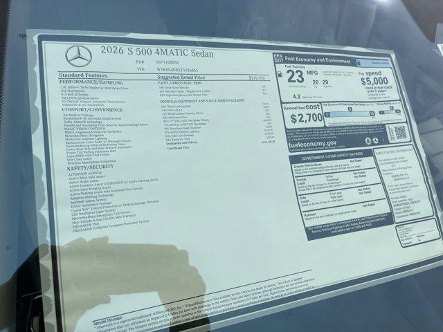 new 2026 Mercedes-Benz S-Class car