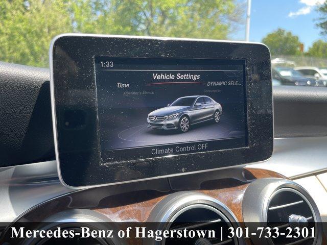 used 2018 Mercedes-Benz C-Class car, priced at $15,748