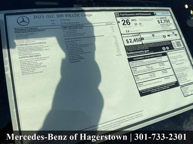 used 2025 Mercedes-Benz GLC 300 car, priced at $60,488