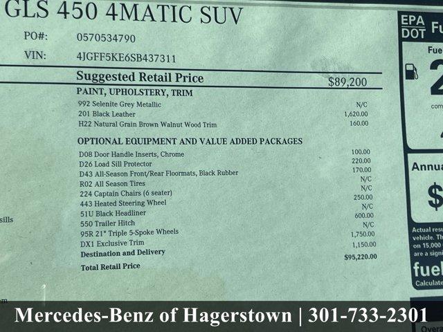 new 2025 Mercedes-Benz GLS 450 car