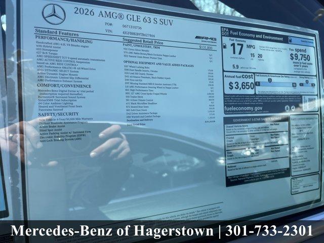 new 2026 Mercedes-Benz AMG GLE 63 car