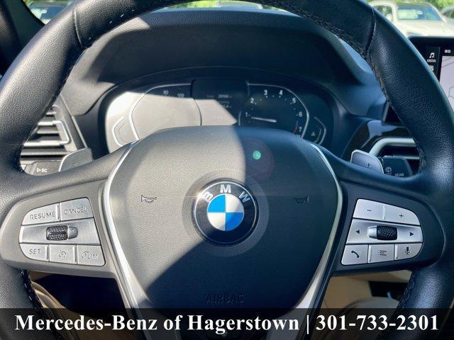 used 2022 BMW X3 car, priced at $34,787